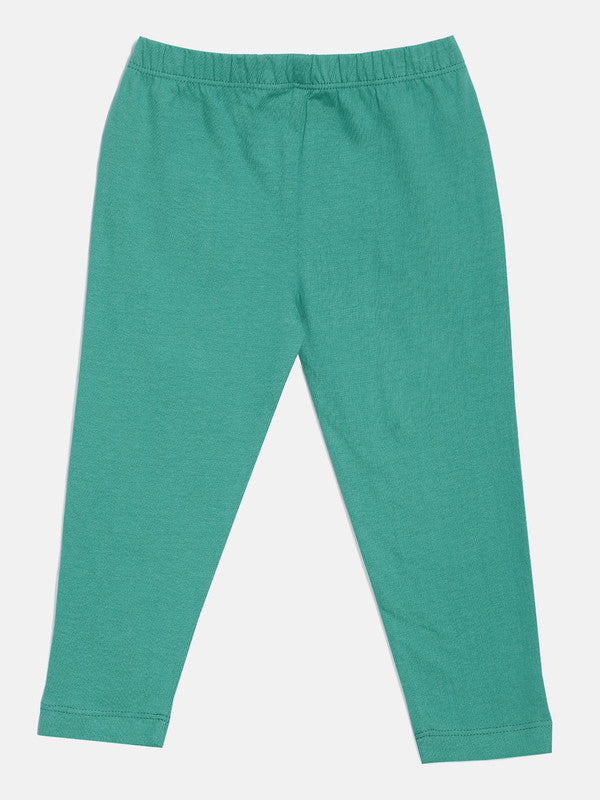 Girls Rainbow Print Short sleeved Tee and Leggings