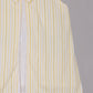 Aomi cotton mixes Sleeveless Striped With Bow Detail & Front Button Placket Dress - Yellow