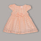 Aomi Cotton blend Cotton Eyelet Embroidered Cap Sleeve With Bow Detail & Cotton Lining Dress - Orange