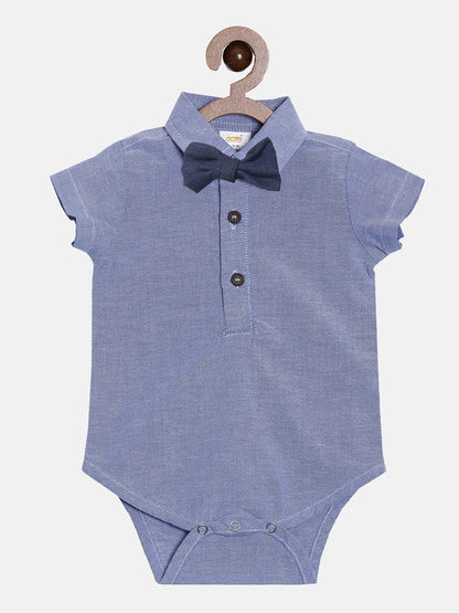 Woven Bodysuit type Shirts With Bow
