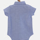 Woven Bodysuit type Shirts With Bow