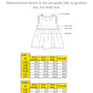 Infant Girls Georgette Dress with Ruffles